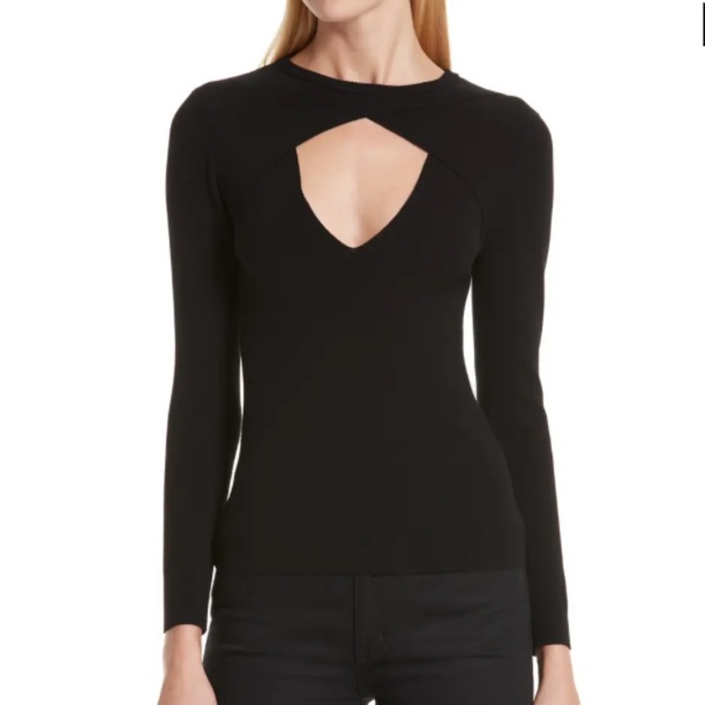 A.L.C. Curtis Cutout Pullover Sweater Revolve Large